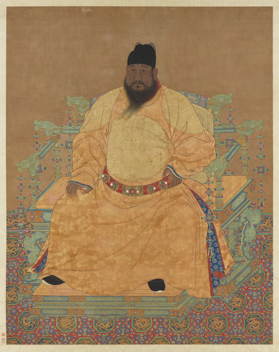 Cdrama Royal Feast depiction of 5th Ming Dynasty Emperor Xuande

Reference: Portrait of Ming Dynasty Emperor Xuande Emperor 宣德帝
Location: National Palace Museum 
 
#art 
#fashion 
#chinese 
#chineseart
#hanfu #漢服 #汉服
#Cdrama #尚食 #Xukai