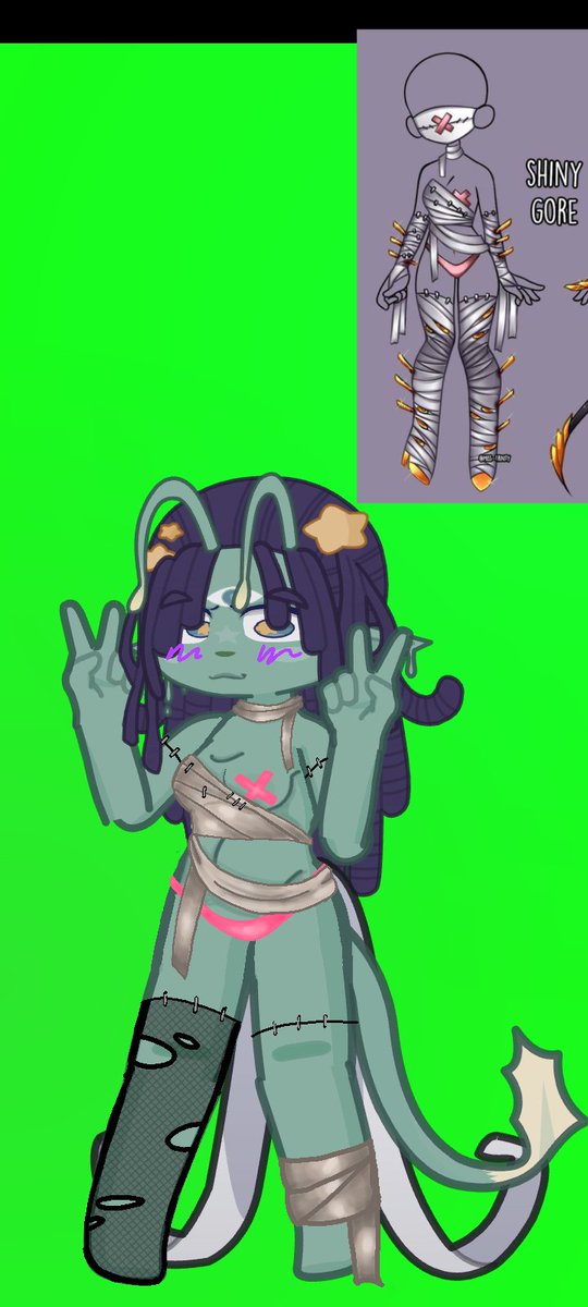 SleepyBunny_2's tweet photo. imma be like Coryxkenshin after I post this 🏃🏾‍♀️ #gacha https://t.co/0I4tOHCv02