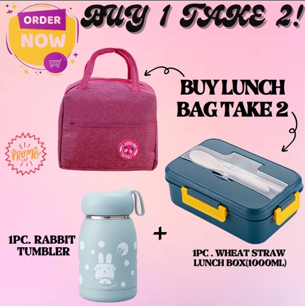 straaawbeeerryy's tweet photo. I found this great deal on Lazada! Check it out! 
Product Name:  SWEET  BIG SALE BUY 1  Lunch bag Take 1pc Bento Box Kids Student Food Container Wheat Straw 1000ml and 1pc Rabbit Tumbler
Discount Price:  ₱144.03
https://t.co/pl7T0ohM3Y https://t.co/3isX7jsbuT