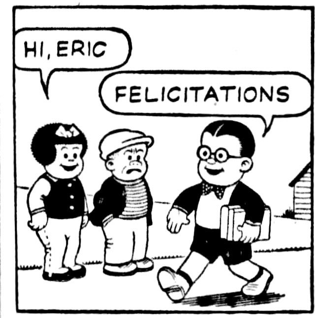 Nancy Comics by Ernie Bushmiller tweet media
