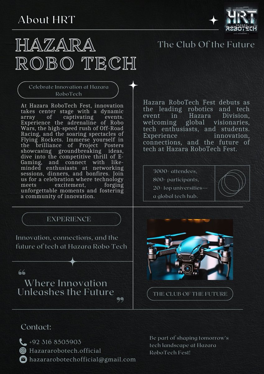 HazaraRobo's tweet photo. 🏁HRT (Hazara Robo Tech)🏁
🌐The_Club_Of_The_Future🌐
.
.
#hazararobotech #HRT
#hazara_robo_tech #hazara
#hazara_robowar #hazara_university_mansehra
#ai #drone_racing #the_club_of_the_future https://t.co/2Vr0XtACrf