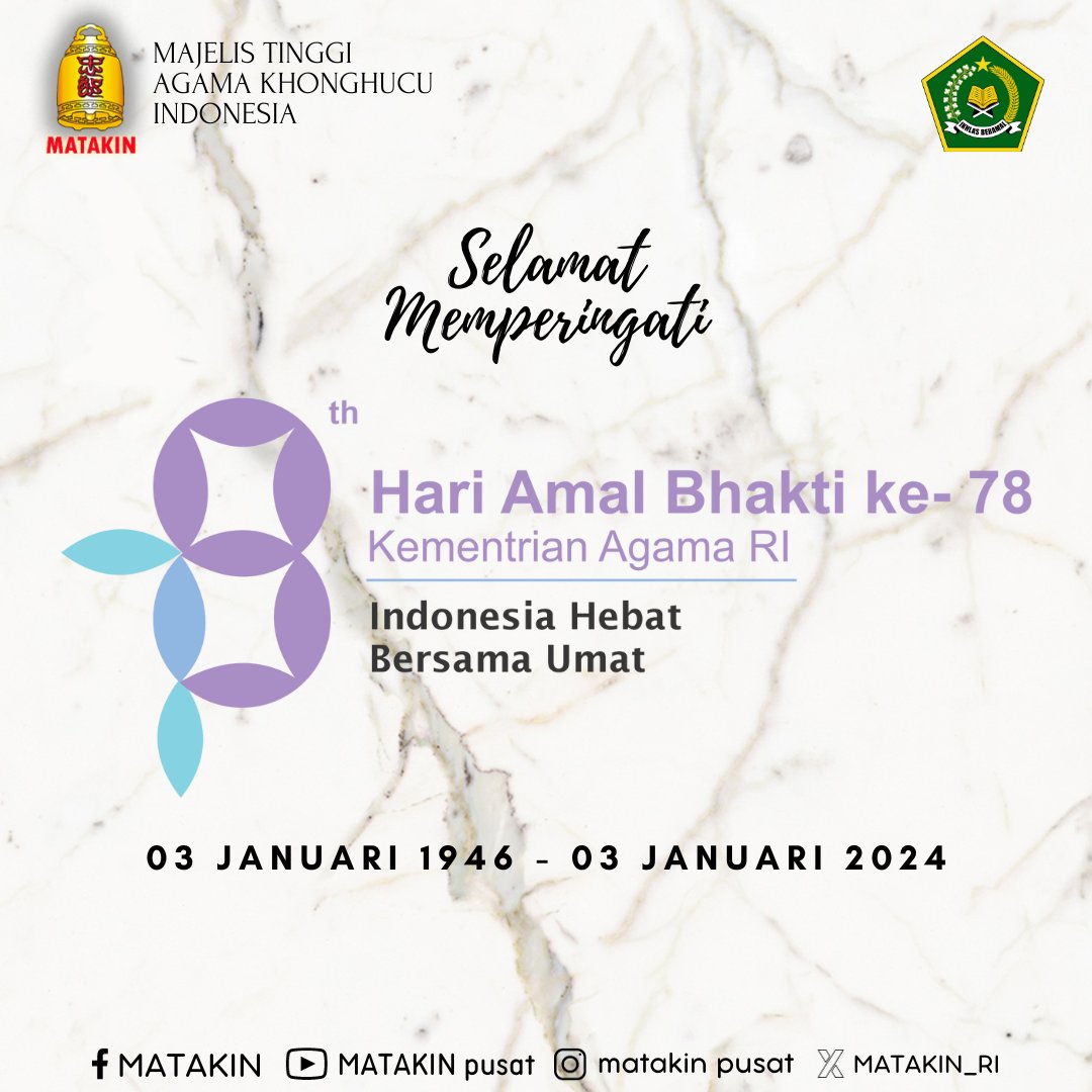 MAJELIS TINGGI AGAMA KHONGHUCU INDONESIA tweet media
