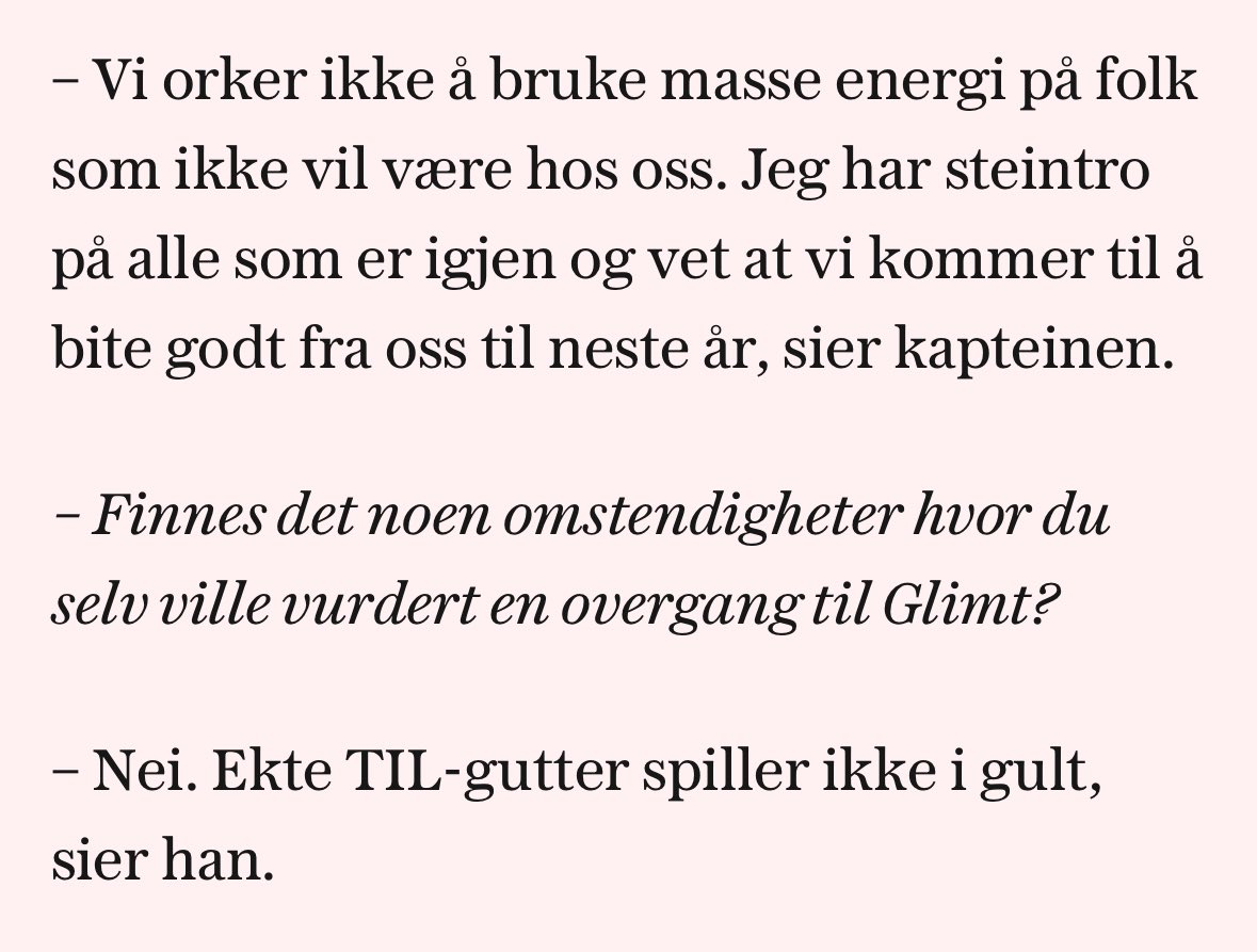 Hør hør! <a href="/RubenYJenssen/">Ruben Y Jenssen</a> ❤️