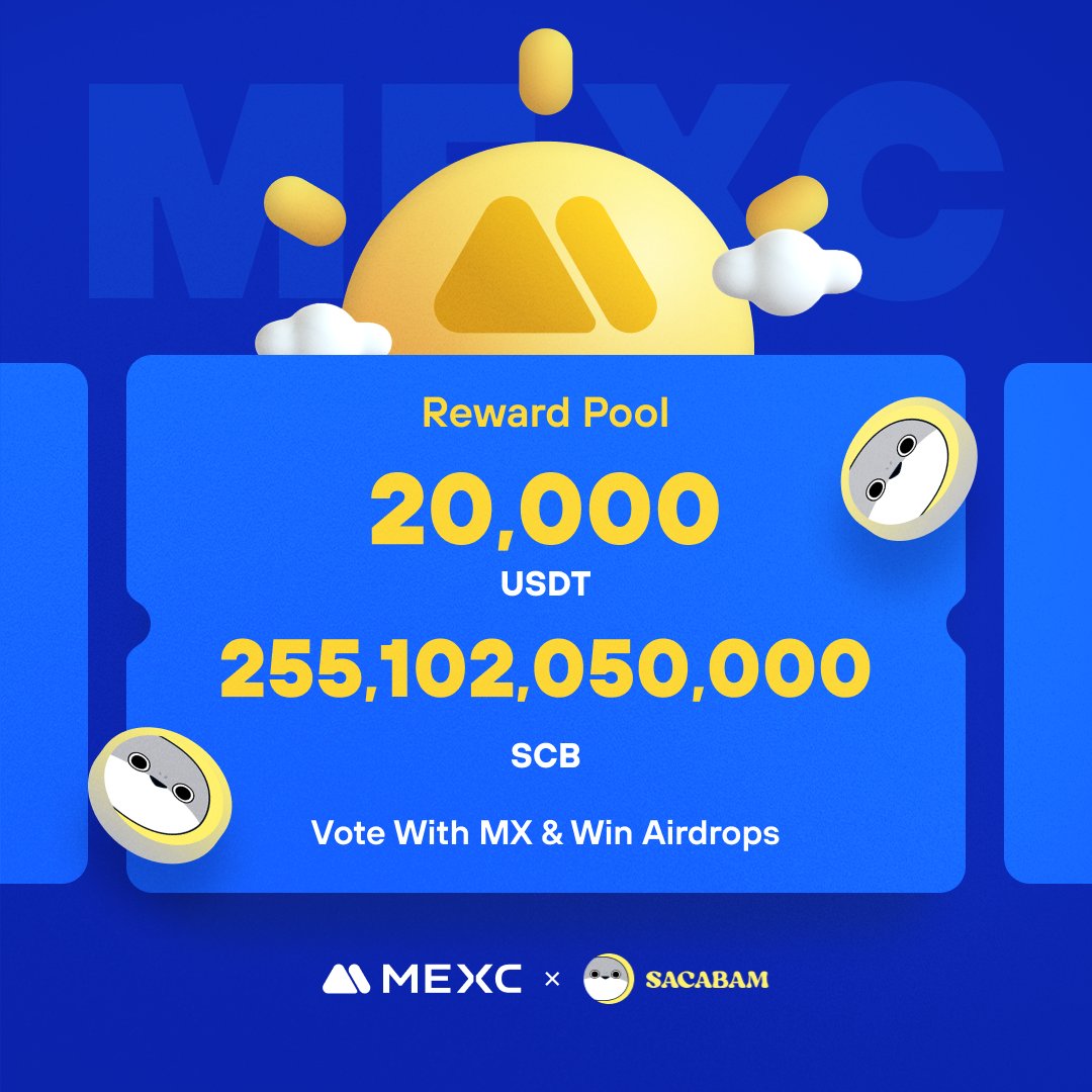 .<a href="/sacabamfun/">Sacabam ◉ ▿ ◉</a> the first native memecoin project on Sui, is coming to #MEXCKickstarter 🚀

🗳Vote with $MX to share massive airdrops
📈 $SCB/USDT Trading: Jan 4 11:00 (UTC)

Details: mexc.com/support/articl…