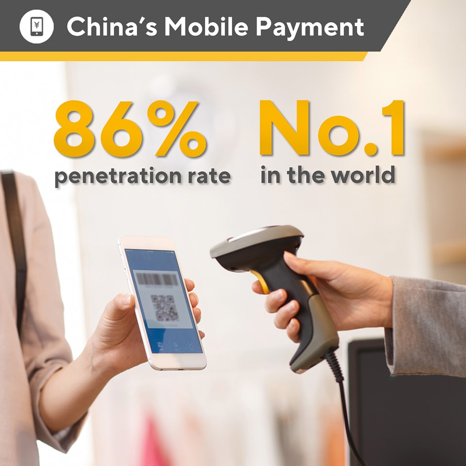 No.1 in the world! #mobilepayment #cashless