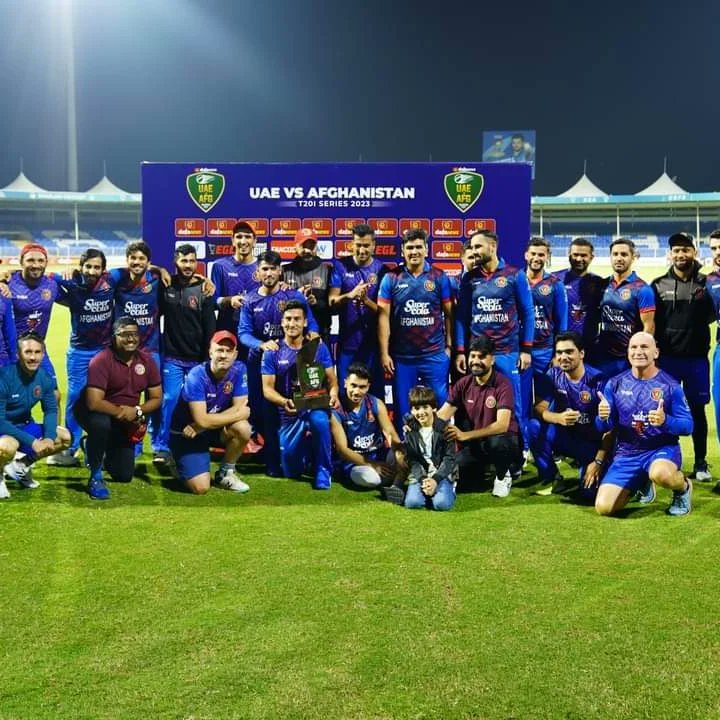 Congratulations on the series victory against UAE. Step forward in our excellent cricket journey. Onto next assignment 🇮🇳 😉