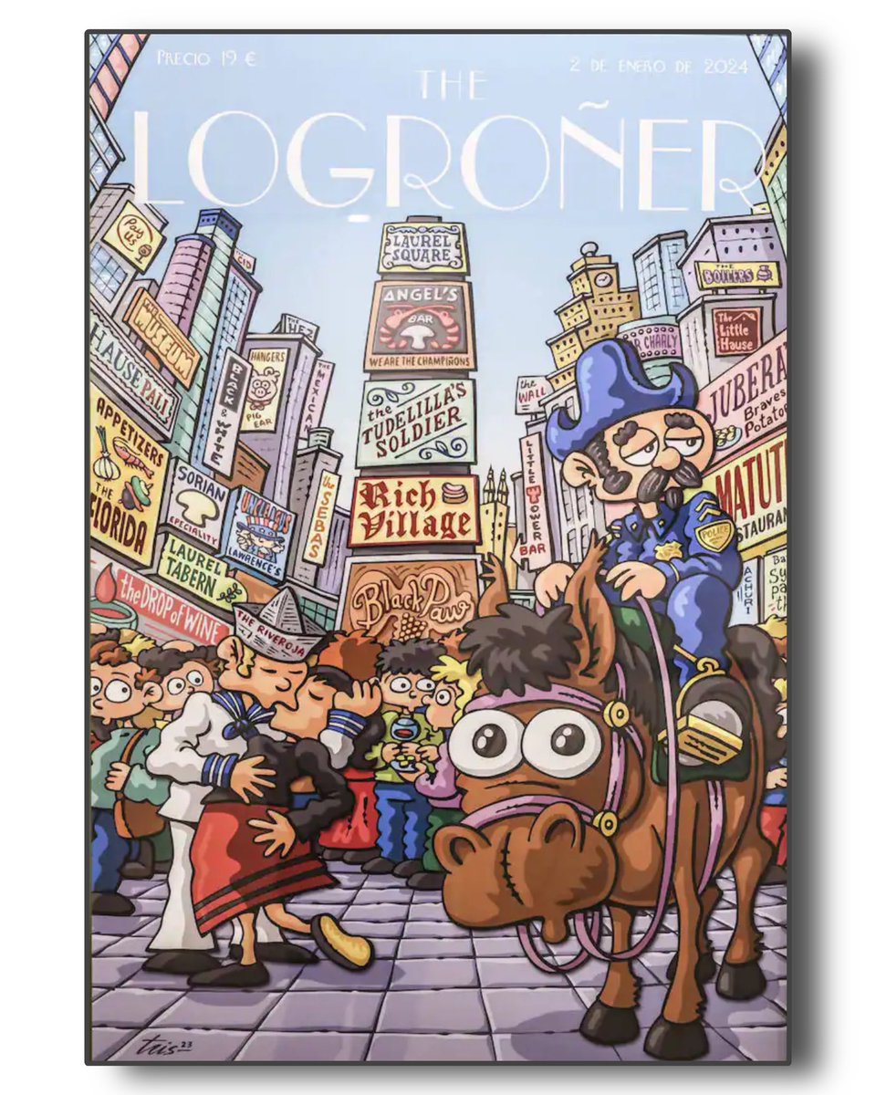 THE LOGROÑER
Una exposición muy recomendable

📆  2 ENERO - 31 ENERO
📍  BIBLIOTECA DE LA RIOJA
💶  ENTRADA GRATUITA

ENTREVIÑETAS, Jornada de Cómic e Ilustración de la Rioja
De lunes a viernes, de 11 a 13 y de 17 a 20:30 h.
Sábados y domingos, de 11 h. a 13:30 y de 17 a 19:30