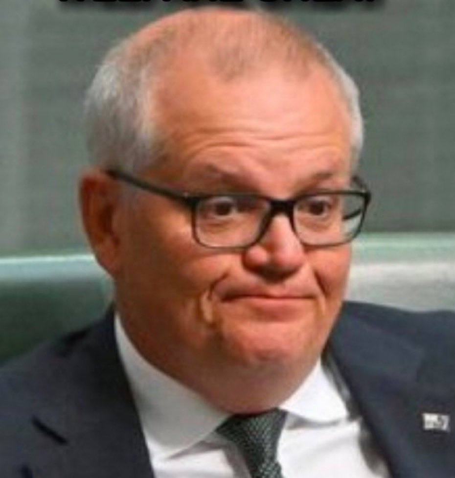 CaraMia200's tweet photo. Friends,had flashback to last election when #FecklessLumpScotty got his inside polling, confirming he was radioactive.Conceded he was a bulldozer but assured us he “could change.” Akin to abusive husband,promising to not beat us!
Disingenuous #cultist.
Multiplied my rage. #auspol https://t.co/RISSvgMOqZ
