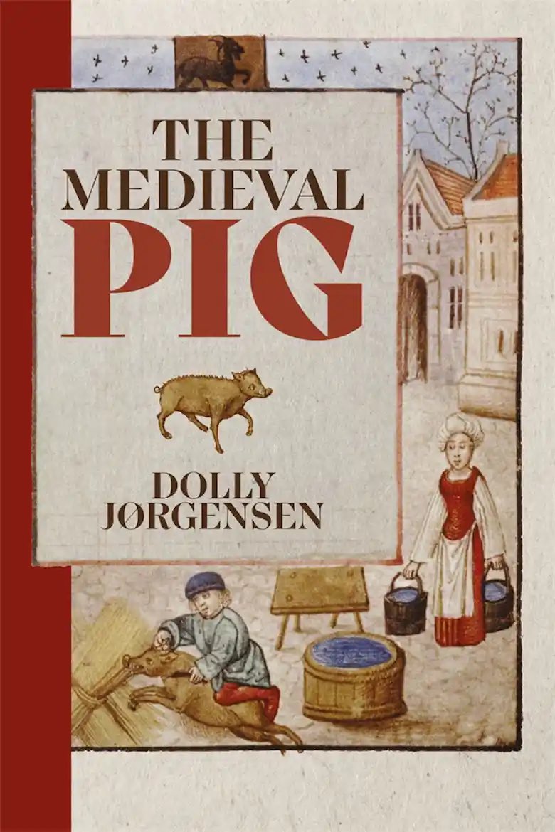 It's 2024 - which means that you can now preorder The Medieval Pig! boydellandbrewer.com/9781837651689/… In the countryside, in the city, on the plate, and in the mind -- pigs were everywhere in the Middle Ages. I'll be featuring piggy content on BlueSky as a book preview.