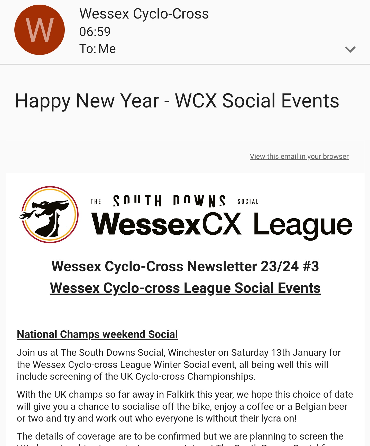 Wessex cyclocross deals