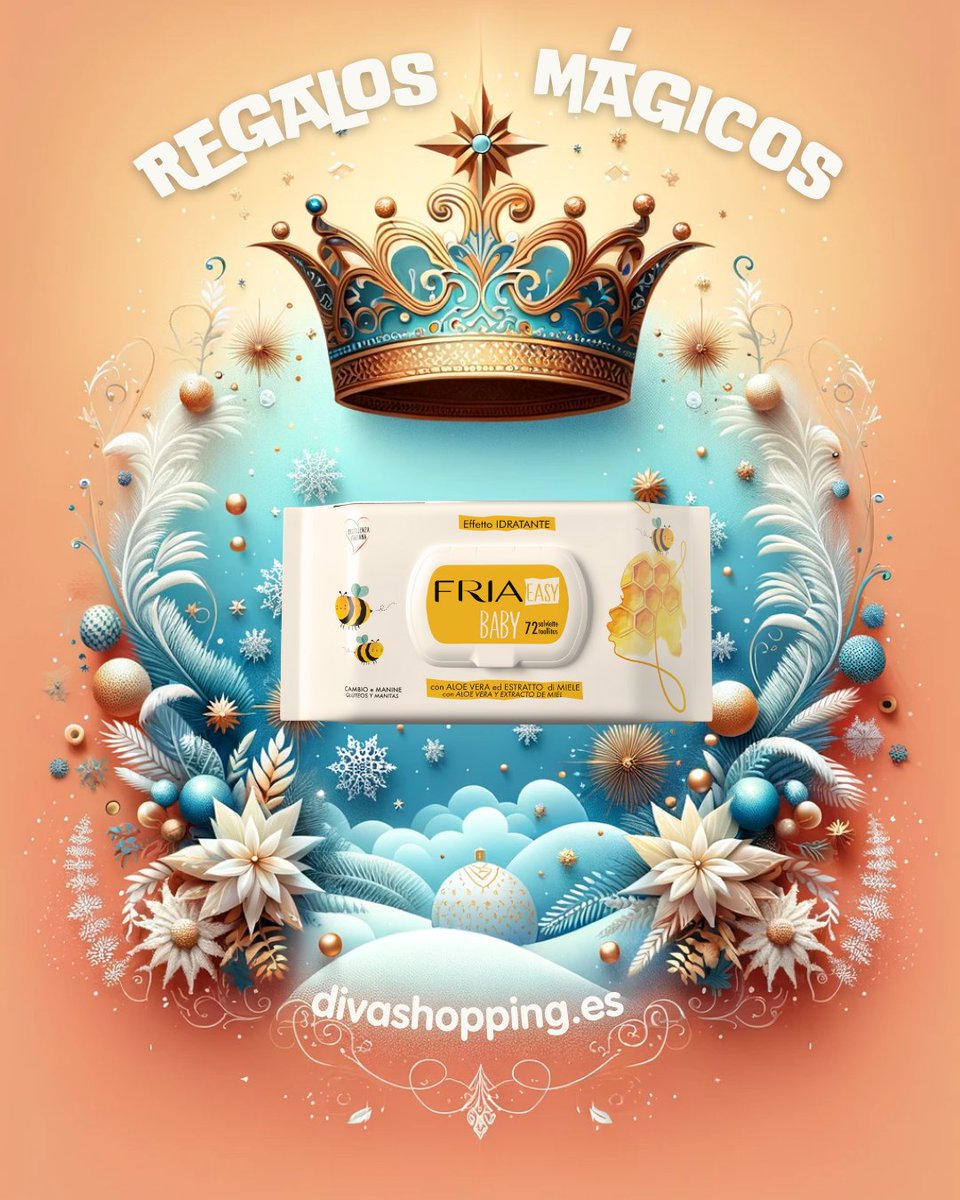 La Magia Comienza en 3, 2, 1…🤴🤴🏼🤴🏾

Comienza la cuenta regresiva para #ReyesMagos 🕒. Descubre cada día una sorpresa diferente con FRIA. ¡La magia está en el aire! 

Visitando divashopping.es encontrarás el regalo que estabas buscando ✨