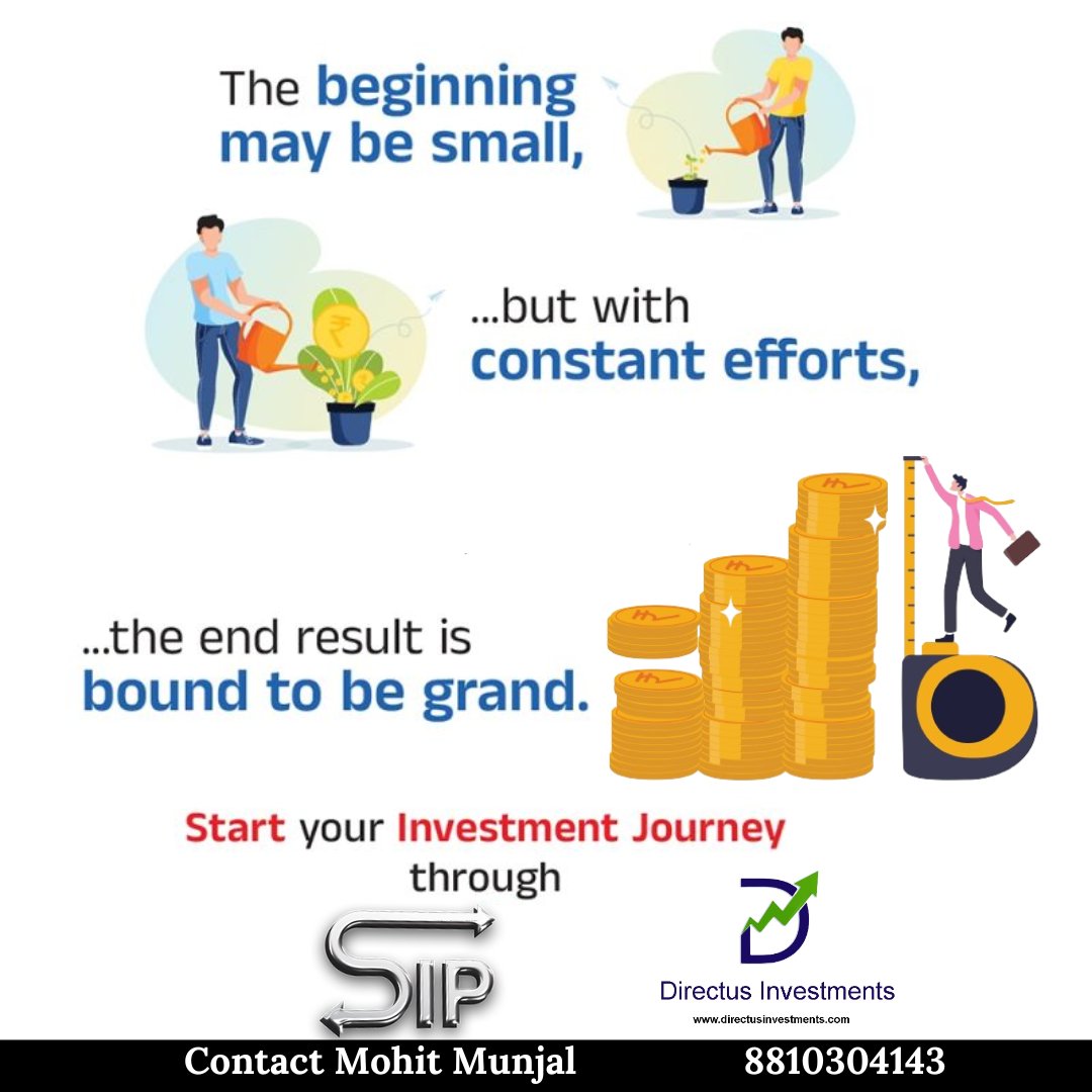 MunjalMohit9870's tweet photo. Wealth creation is a journey, start yours with SIP!
.
https://t.co/KOz6Gv53xr
.
#compundinterest #Investments #MutualFunds #SIP #systematicinvestmentplanning #PictureYourDreamsWithSIP #systmeticinvestmentplan #knowaboutsip #investmentsplanning #directusinvestments https://t.co/NoJuu81kKc