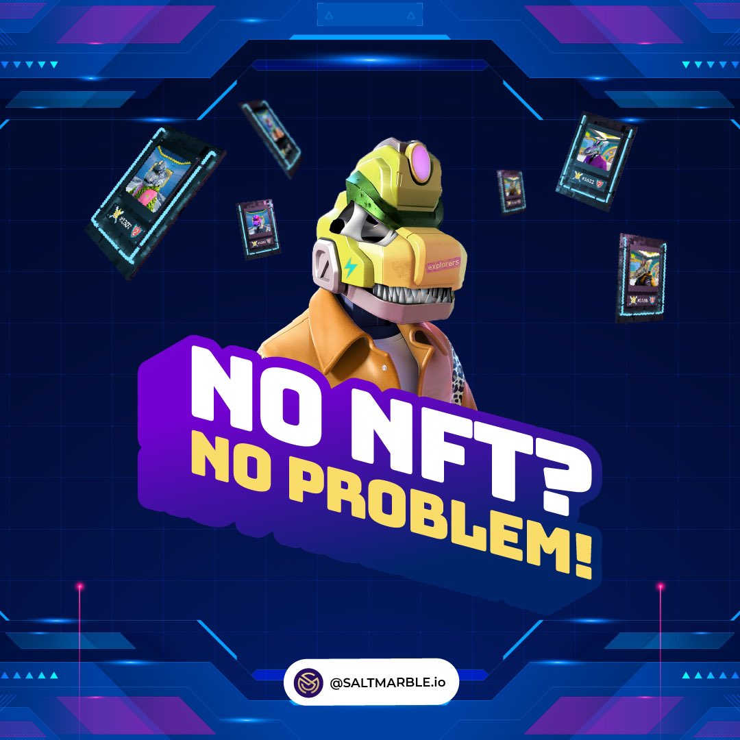 Borrow the power, join the game! No NFT? No problem! Players can borrow NFTs from others and dive into the gaming adventure. Empower your journey and experience the thrill of play! 🎮💫 #GamingCommunity #NFTAdventures