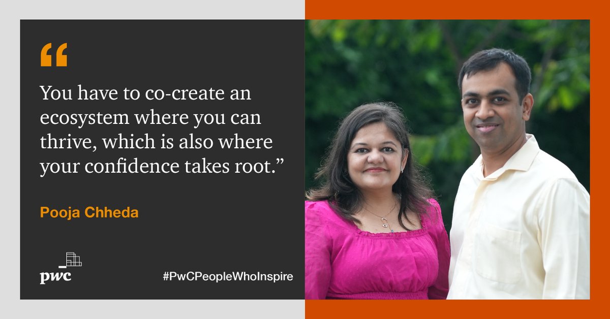 Our latest #OnwardAndUpward episode features Pooja Chheda, Director – Advisory, who shares with us the importance of building an ecosystem of co-created value. pwc.to/3lAvyMO