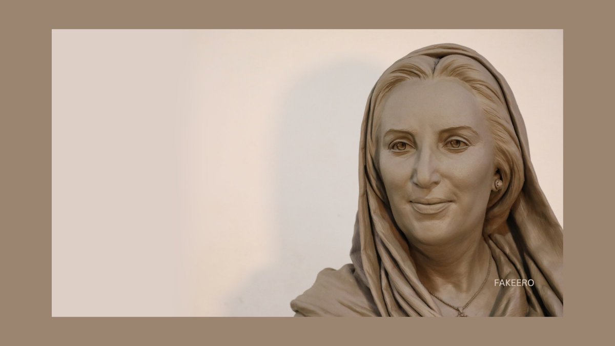 FKaantheso's tweet photo. Life-size bust sculpture by Fakeero https://t.co/bTGuFF5sDR