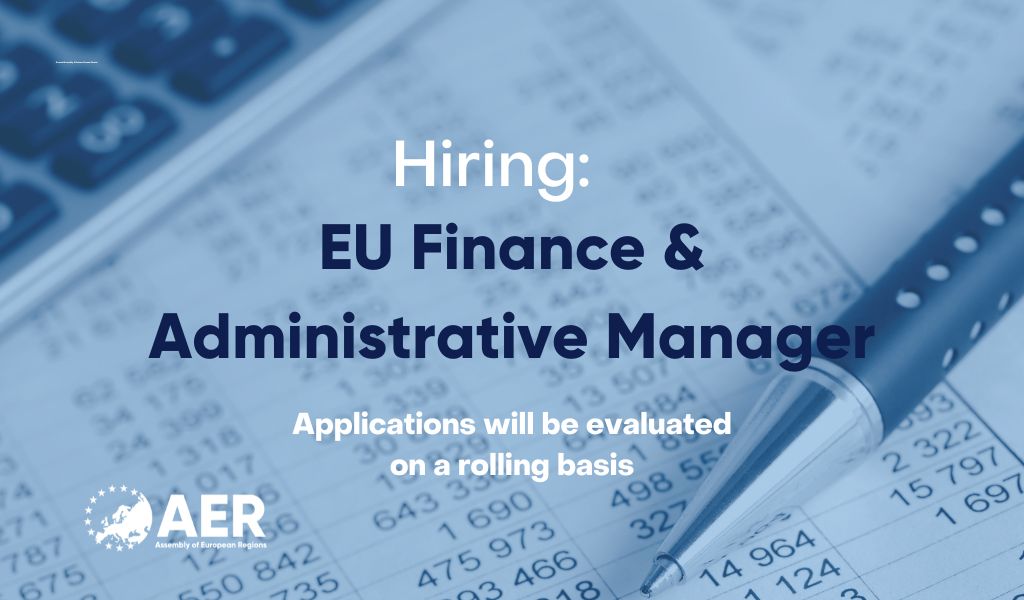 🔴 Are you a numbers guru with experience in #administration and #financialmanagement of #EUprojects? 🔴 Apply as soon as possible to join the AER team in Strasbourg or Brussels! ➡️ tinyurl.com/57rvvpz6