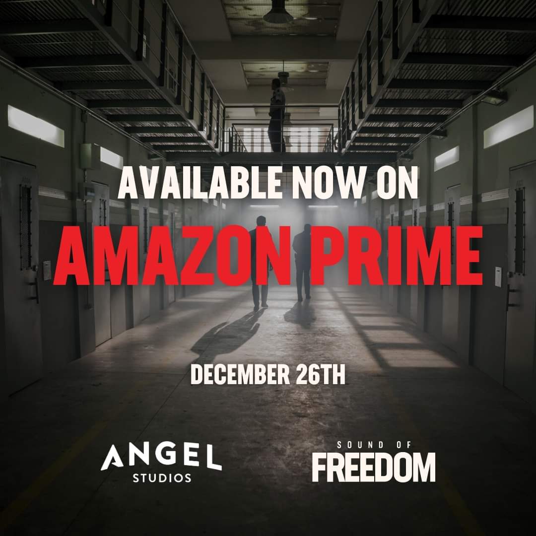 Sound of Freedom is now streaming on Amazon Prime Video, co-exclusively with Angel Studios. 
Experience the film at home that has impacted millions worldwide.

#SoundofFreedom #AngelStudios #AmazonPrimeVideo #NowStreaming #AngelGuild