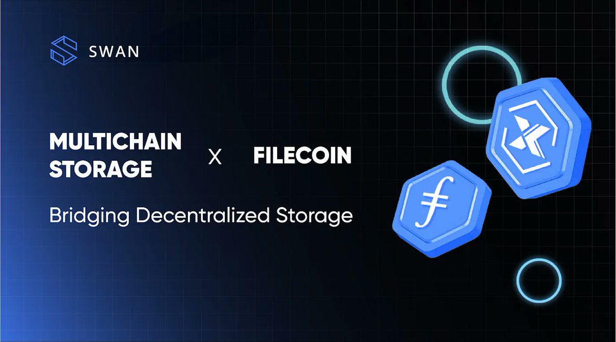 Multi-Chain Storage by @swan_chain revolutionizes how you store data by utilizing #Filecoin as an archival layer, ensuring your critical data is securely backed up across multiple Filecoin nodes. 🌐