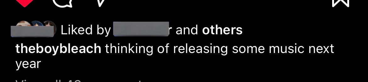 right <a href="/theboybleach/">Boy Bleach</a> it’s next year where’s the music