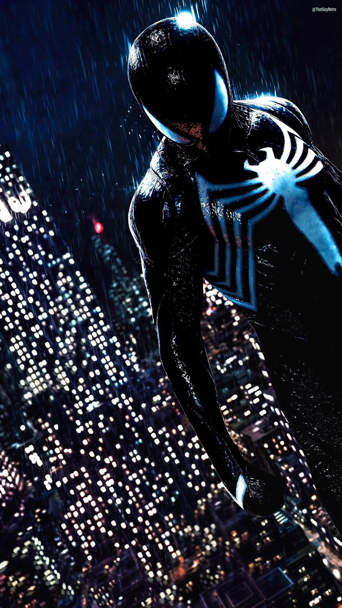 Symbiote Spider-Man🕷️ #SpiderMan2 #InsomGamesCommunity