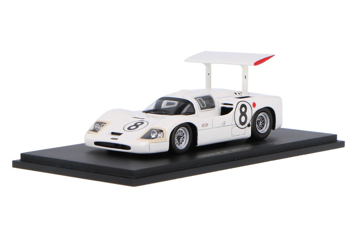 Nieuw: Chaparral 2F #Chaparral #Spark #24HLeMans #ChaparralCarsInc #BobJohnson/BruceJennings #1967 #8 #modelcars houseofmodelcars.com/nld/product/ch… -Posted by OneUp