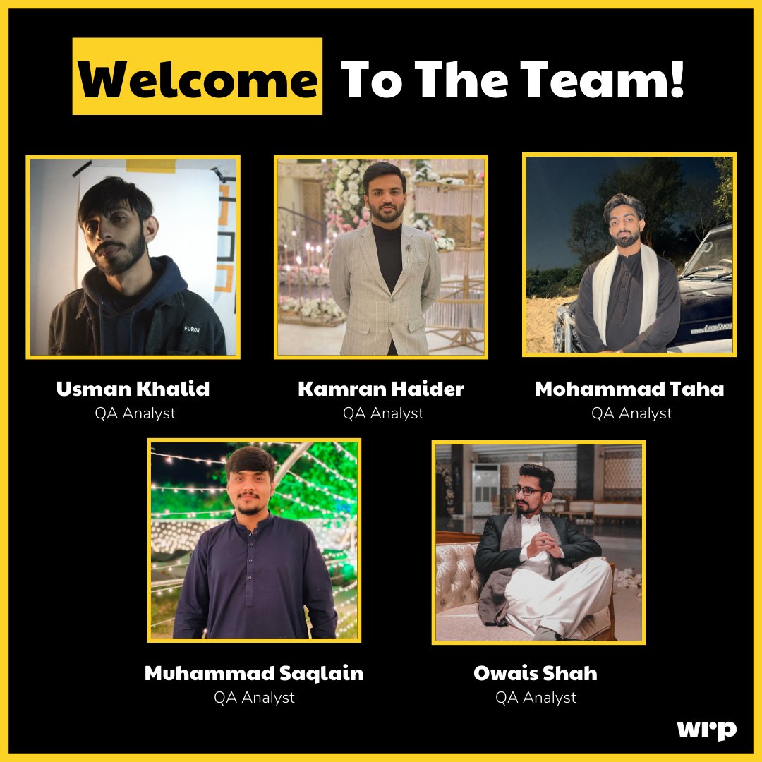 werplay's tweet photo. Hi beautiful people,
We are happy to welcome such talented minds to the WRP family 🥳
Let us have a great working time together!🙂

If you want to be part of our awesome team apply at https://t.co/5U81KWbzdr.

#jobs #vacancy #jobpostings #softwarehouse #gamingstudio #pakistan https://t.co/a2sVLUEkr5