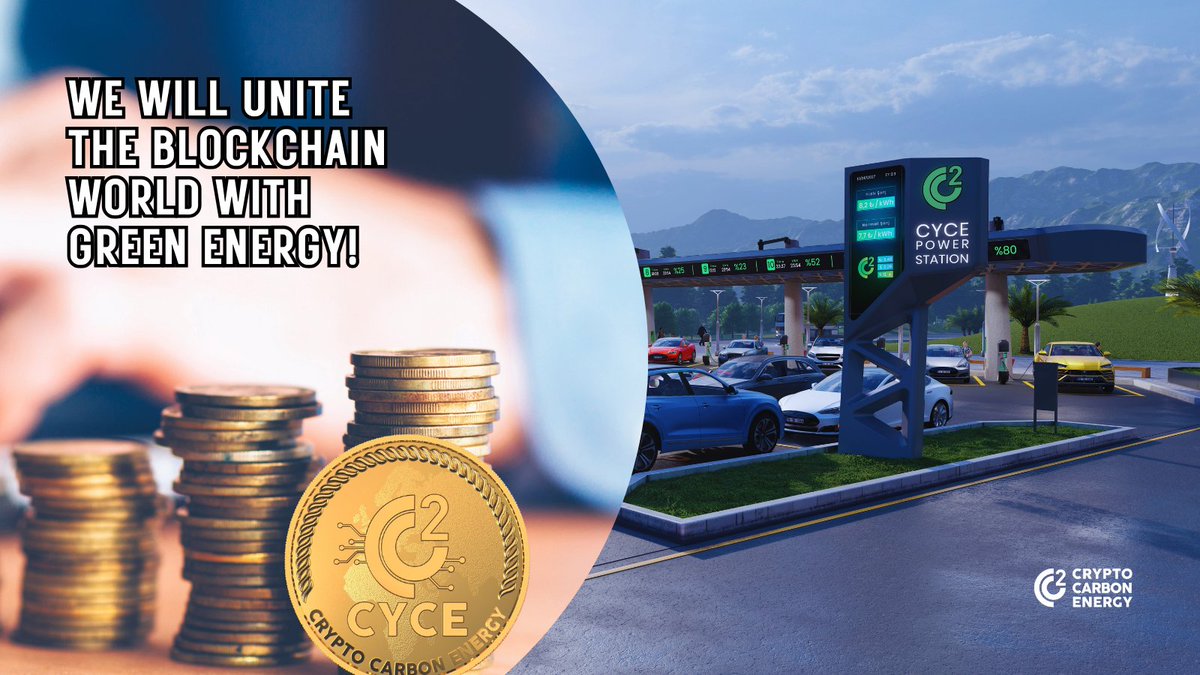 cycecoin's tweet photo. We will unite the blockchain world with green energy!
The CYCE project is not just an electric car charging station project. It is also an electric car charging station powered by renewable energy.

The CYCE project is not just an electric car charging station project powered by renewable energy. It is also an electric car charging station project combined with blockchain technology and powered by renewable energy!

In other words, the CYCE project is the project of the future that breaks new ground and supports zero carbon emissions!
#CryptoCarbonEnergy #CYCE #CYCECoin #SaveTheWorld #GlobalWarming #ClimateChange #RenewableEnergy 

Blockchain dünyasını yeşil enerjiyle birleştireceğiz!

CYCE projesi, sadece elektrikli otomobil şarj istasyonu projesi değil. Aynı zamanda yenilenebilir enerji ile çalışan elektrikli otomobil şarj istasyonu.

CYCE projesi, sadece yenilenebilir enerji ile çalışan elektrikli otomobil şarj istasyonu projesi değil. Aynı zamanda blockchain teknolojisiyle birleştirilen ve yenilenebilir enerji ile çalışan elektrikli otomobil şarj istasyonu projesi!

Yani CYCE projesi ilklere imza atan, sıfır karbon salınımını destekleyen geleceğin projesi!

#CryptoCarbonEnerji #CYCE #CYCECoin #KurtarDünyayı #KüreselIsınma #İklimDeğişikliği