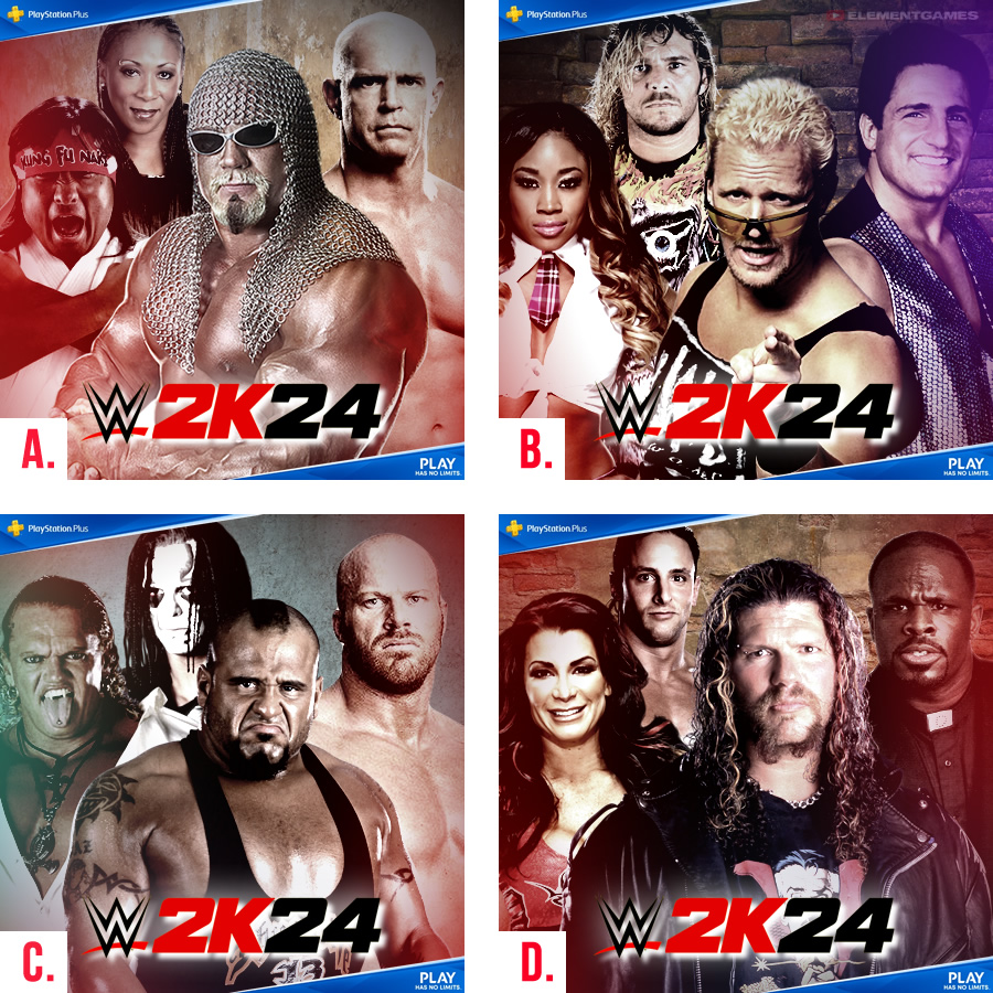 If you could only pick ONE of these fictional #WWE2K24 DLC packs, which one would you choose?