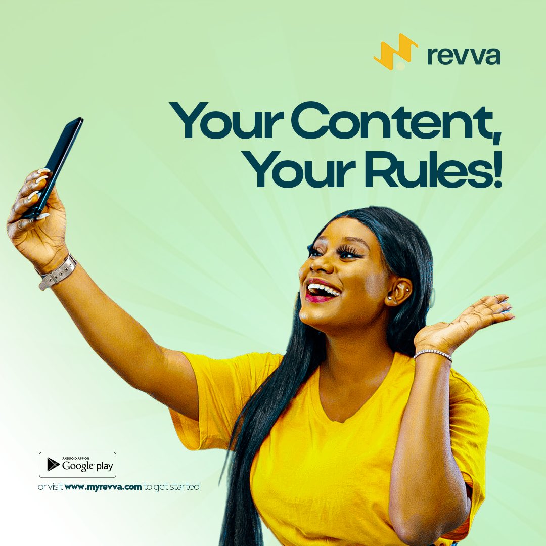 MyRevva's tweet photo. Take control of your earnings!
With our monetization control, you decide how you earn.
Click the link below to join our waitlist today🥳

https://t.co/AVG4YkHhXr
 
#ItsRevvaSzn
#RevvaIsHere
#RevvUpWithRevva https://t.co/YReVCKDy2Z