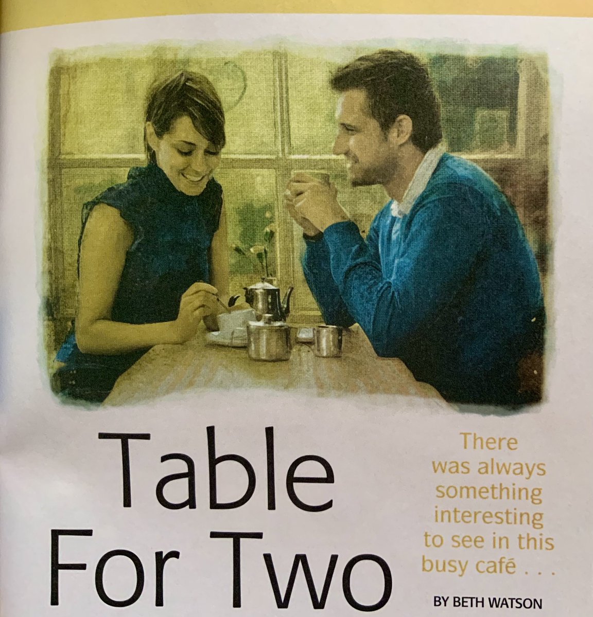 “Witty”!  My latest, in the first <a href="/TheFriendMag/">The People's Friend</a> of 2024. Happy New Year, al!