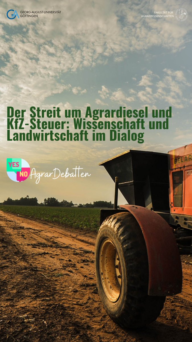 AgrarDebatten (@adebatten) on Twitter photo 📣 #AgrarDebatte
⌛Freitag, 5. Januar | 17.30 bis 19.00
📍 via Zoom ⬇️
uni-goettingen.zoom-x.de/j/66447721592?…
Es diskutieren:
🔸@Theresasophie_S
🔸Marie v. Schnehen
🔸<a href="/bbruemm/">Bernhard Brümmer</a>
🔸Prof. v. Cramon-Taubadel
🔸Marie Hoffmann
Alle anderen Teilnehmer können sich aktiv in die Diskussion einbringen. 📣 #AgrarDebatte
⌛Freitag, 5. Januar | 17.30 bis 19.00
📍 via Zoom ⬇️
uni-goettingen.zoom-x.de/j/66447721592?…
Es diskutieren:
🔸@Theresasophie_S
🔸Marie v. Schnehen
🔸<a href="/bbruemm/">Bernhard Brümmer</a>
🔸Prof. v. Cramon-Taubadel
🔸Marie Hoffmann
Alle anderen Teilnehmer können sich aktiv in die Diskussion einbringen.