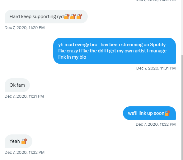 I did a free promo for soree before it became a mainstream hit i would love to see him do good music and collaborate with his pears am always ready to push 🔐🔐🔐