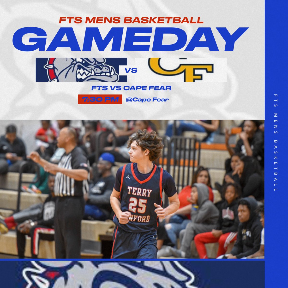 The Bulldogs start the new year off on the road against the Colts from Cape Fear tip off @7:30 PM❗️ The JV boys will be in action @ 6 PM