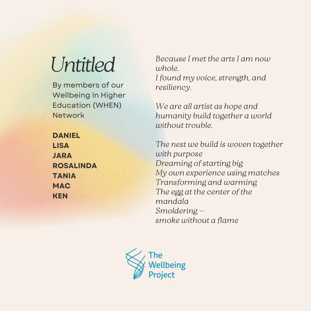 TheWellbeingP's tweet photo. Did you set any intentions for this #2024? 
We believe #Arts have a strong bond with #wellbeing, a belief we try to embody in every initiative we hold. 
Find more explorations between Arts x Wellbeing here: https://t.co/3L55t1bWXV https://t.co/egVVkxCjHE