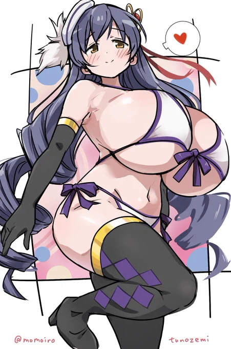 skebでおっぱいでかいオリジナル魔法少女描きました #pixiv  