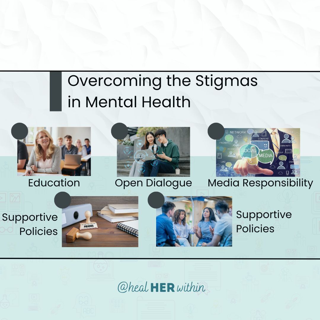 HealHERWithin's tweet photo. The persistent stigmas surrounding mental health have woven a tapestry of silence and misunderstanding. Overcoming these barriers is a crucial step toward building a society that prioritizes empathy, understanding, and holistic well-being.😊✨

#Wednesdayvibe #Wednesday https://t.co/ZIn5uhVhv6