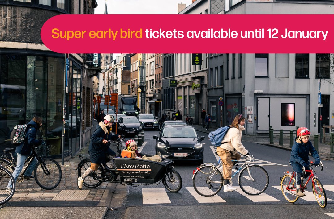 Will we see you in #Ghent for the annual world cycling summit? #VC24

The super early bird discount only lasts 10 more days. So, mark your calendar 🗓 and secure a ticket now for 20% off 👉 bit.ly/46YHwVY 

📷 <a href="/visitgent/">visit gent</a>
