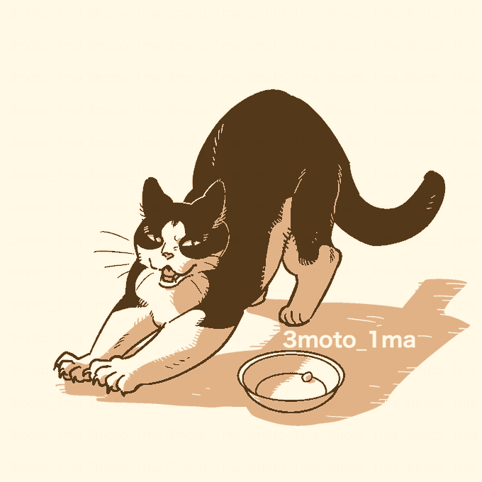 「pet bowl white background」 illustration images(Latest)