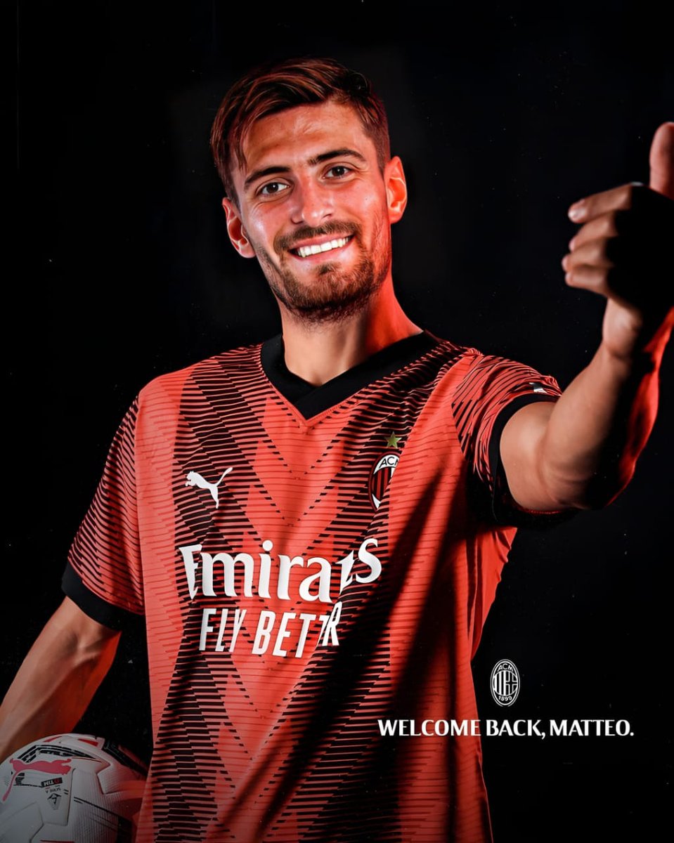 rossonerinewsid's tweet photo. RESMI! AC Milan umumkan kembalinya Matteo Gabbia ke klub setelah pinjamannnya dari Villareal. 🔴⚫️

1-10 berapa rating untuk transfer ini ? https://t.co/ggxMsoXZMT