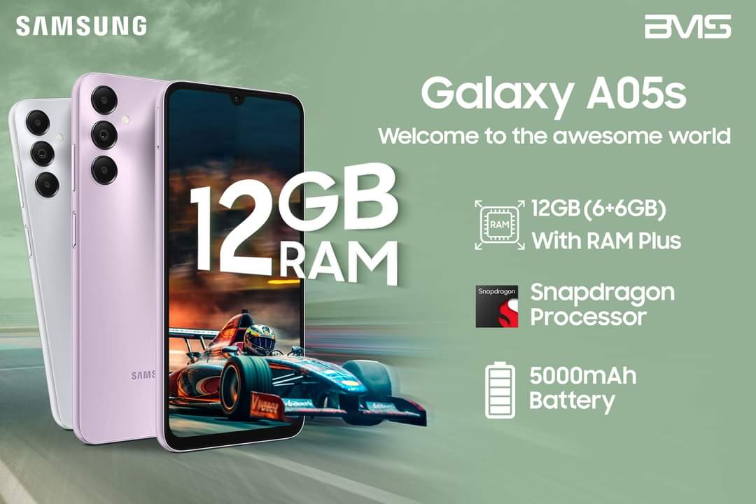 Bmsmena's tweet photo. وصل حديثاً! 🚀 موبايل Samsung الجديد GALAXY A05S، يتفوق بأدائه الرائع مع معالج Snapdragon و ذاكرة عشوائية  12GB RAM ليقدم لك تجربة استخدام مثالية .. 
اطلبه الآن من معارض الوكيل BMS SAMSUNG بالسعر التوفيري📱

 #SamsungGALAXYA05S #أحدث_الهواتف #BMS_Samsung https://t.co/u9C6rUgp3g