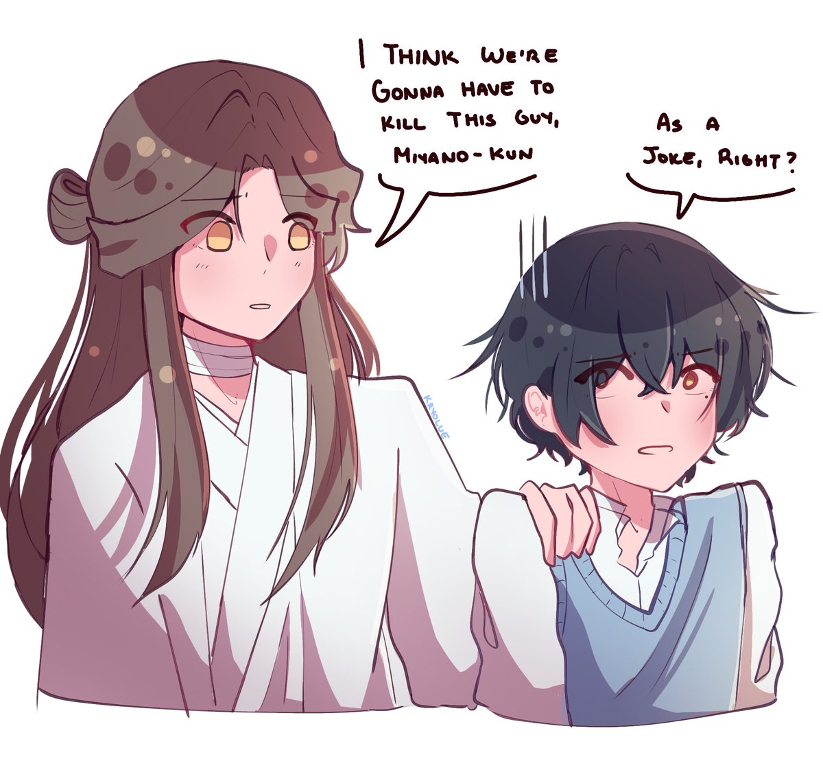 kryolue's tweet photo. Martial God in a high fantasy novel vs Normal 17 year old highschooler in a shoujo-sei anime fight

#TGCF #ssmy_FA https://t.co/BQnmXlVpYc