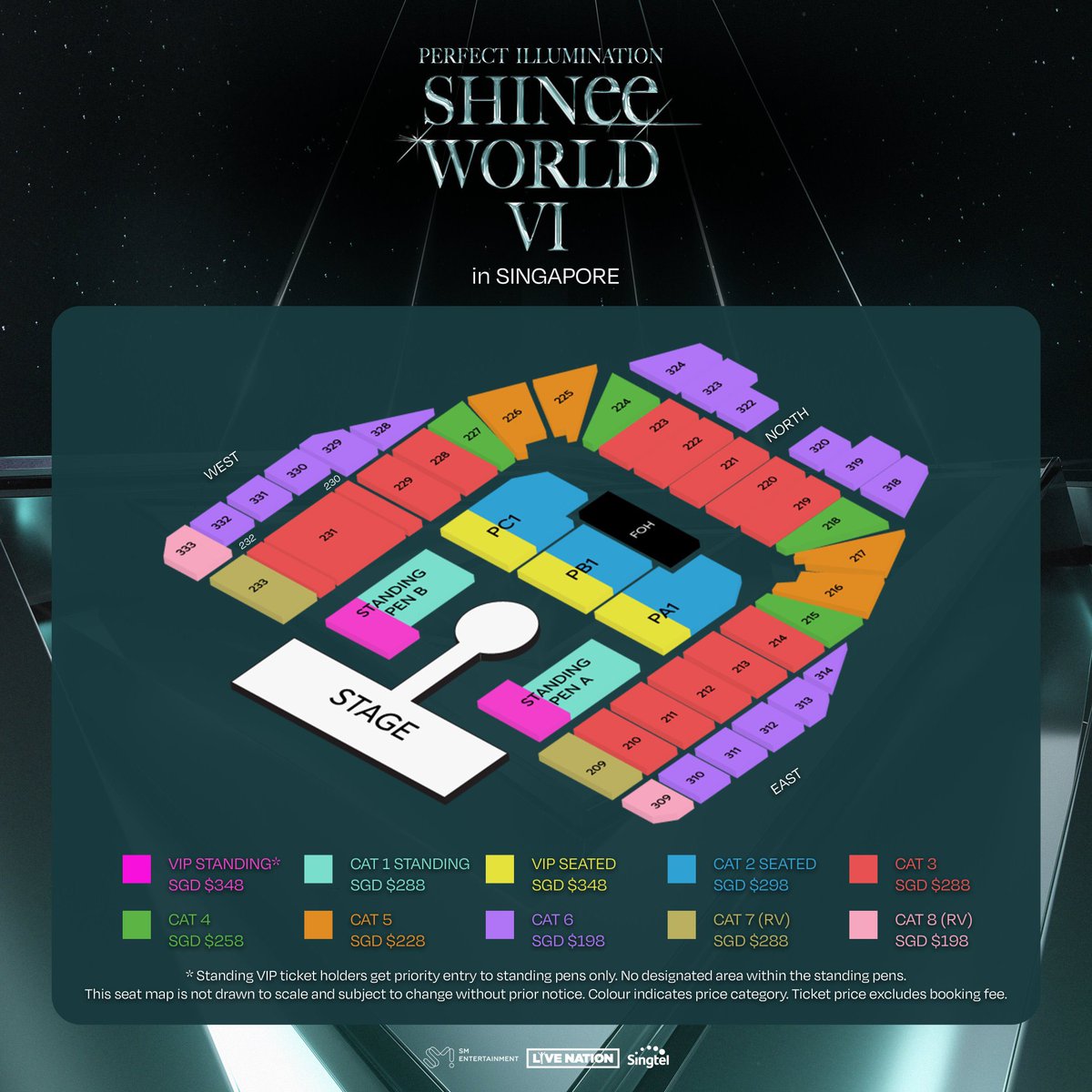 SHINeeFTI's tweet photo. [🇸🇬] FTISLAND &amp; SHINee WORLD VI [PERFECT ILLUMINATION] are coming to SINGAPORE 🙌🏻 https://t.co/JSMCkoulwe
