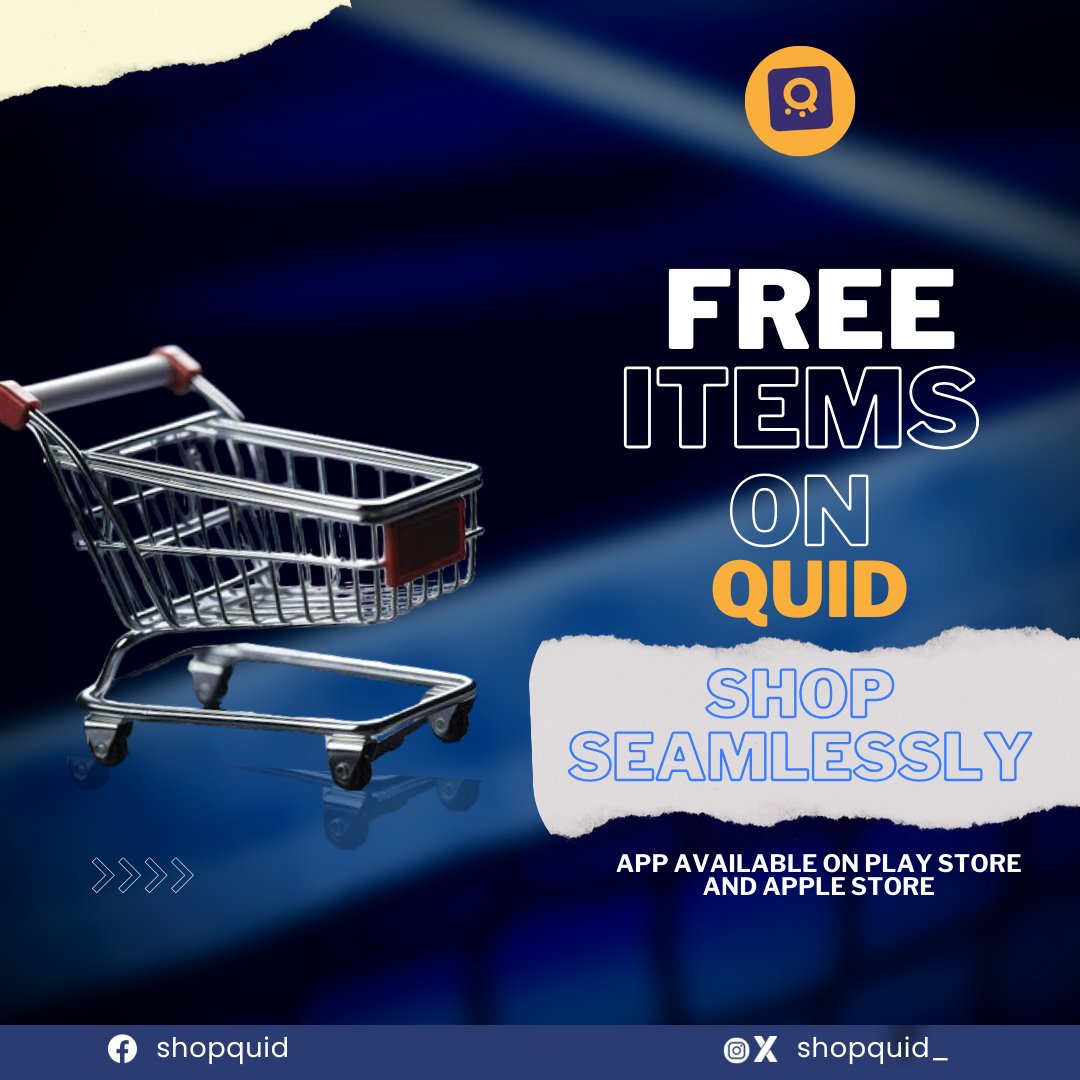 Come one, come all. We have amazing products for you to return with.

Simply download our app via the link in our bio and enjoy shopping like never before

#quid
#onlineshopping
#ecommerce
#buyandsell