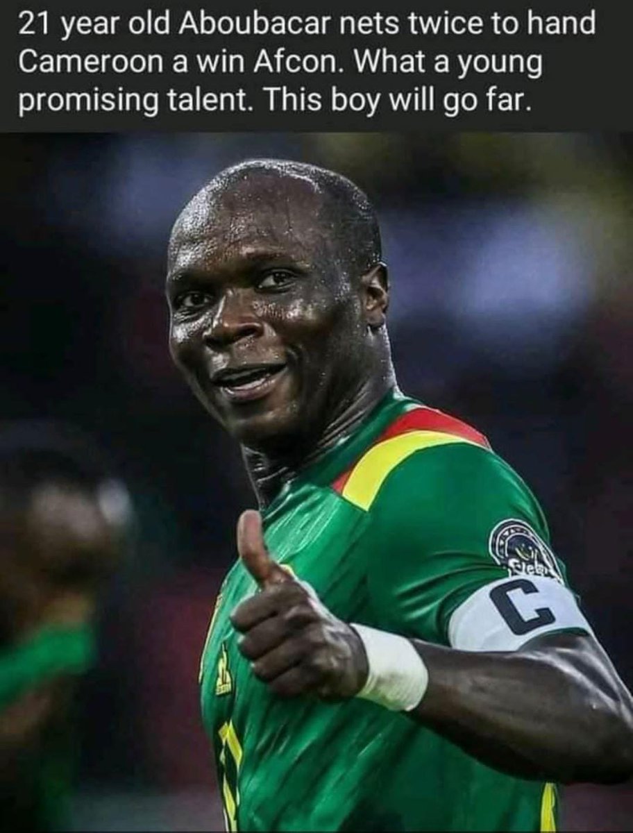 CivicRecruit's tweet photo. He is an #AfricanFootballer, and he is 21 years old.

At the peak of his football career, he was indeed a young, promising talent.

Do not allow anyone to question your age this #2024.

#AFCON2023 #HappyNewYear #CivicSpeaks #WordsOfLight https://t.co/MZg7ICaTQJ