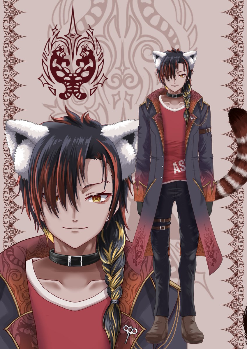 HakuVTASMR's tweet photo. Here my character Reference for those who want to draw me! #HakuDraw https://t.co/J7WsmuVtTC