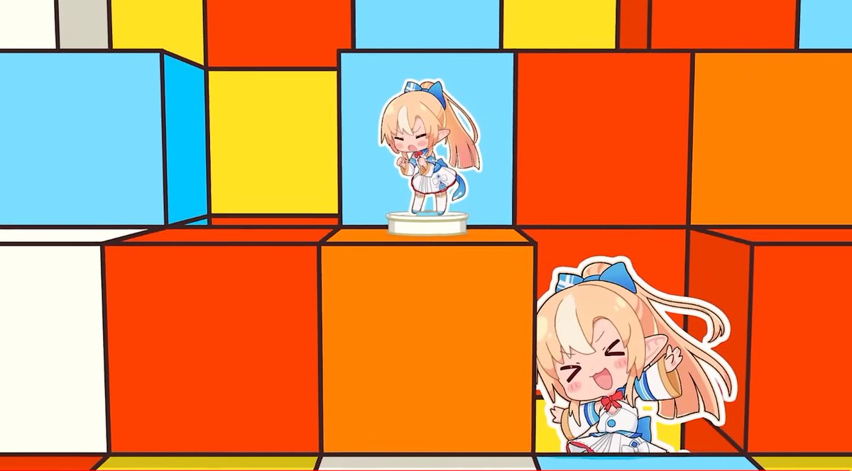 不知火フレア 「そして、全力ジャンピング!MV待ってた(◜ω◝)待望のMVに思わず泣いてしまった」|雪國 エノ🔥のイラスト