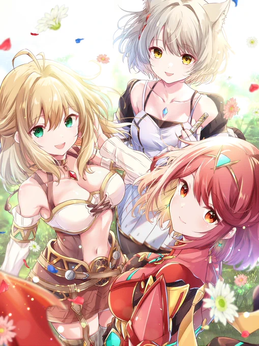 ゼノブレ ヒロインズ。  #ゼノブレイド3 #XenobladeChronicles3