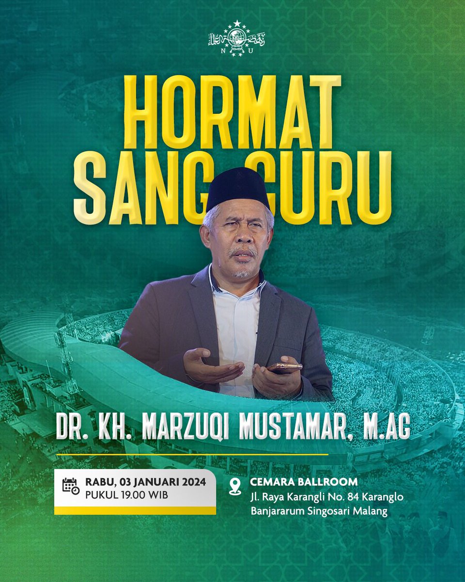Hormat Sang Guru...

#HormatSangGuru
#KyaiMarzuki