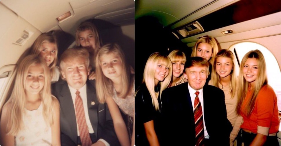 denisedwheeler's tweet image. Trump headed to Epstein Island.

2 different flights, 2 different groups of little girls.

Not his daughters. Not his nieces. Not something Republicans even care about.

He can rape, steal, try to overthrow the gov't, this is their American dream.

#VoteBlueIn2024