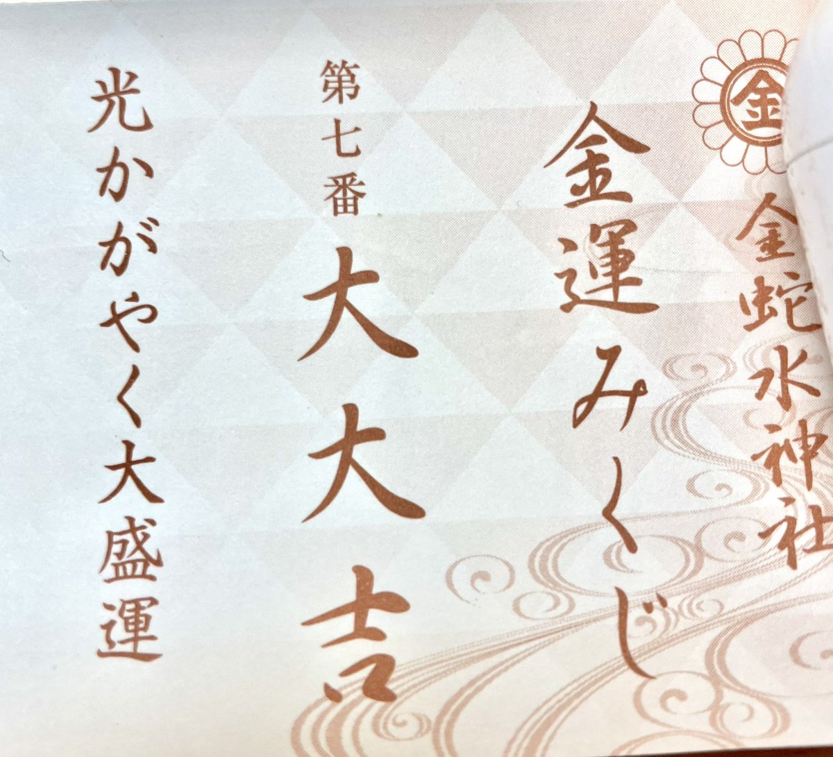初詣!おみくじは大大吉でした(初めて見た) 今年は転職活動そこそこやるが目標💪 